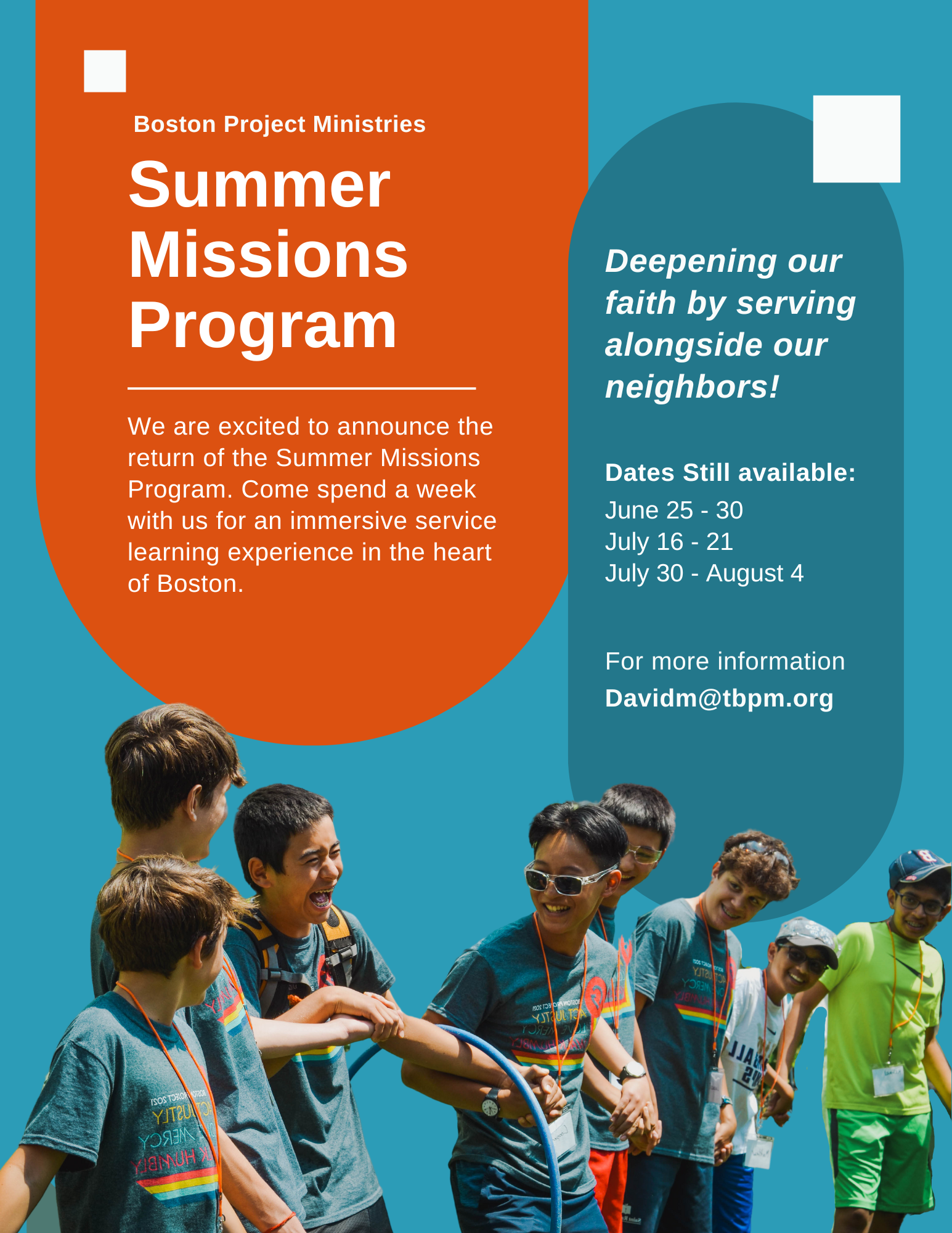 Summer 2022 Recap! The Boston Project Ministries